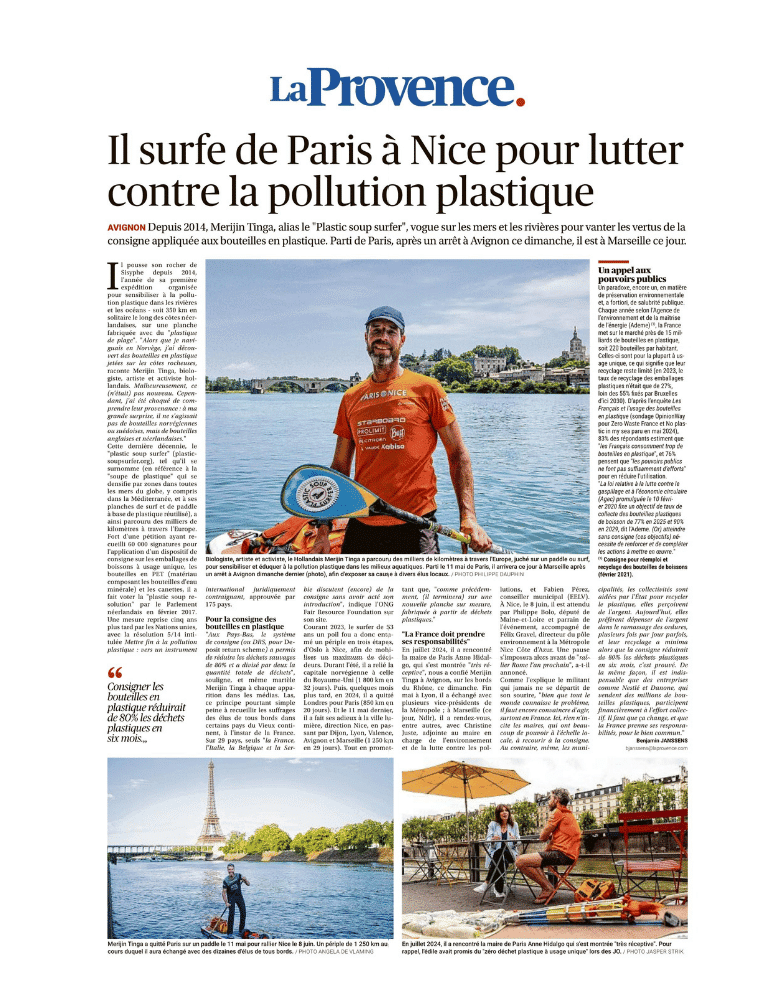 article la provence plastic souf sufer
