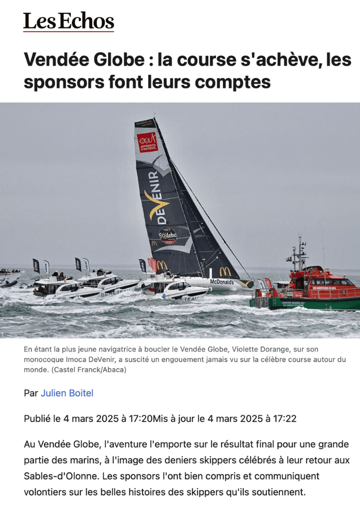 article vendée globe